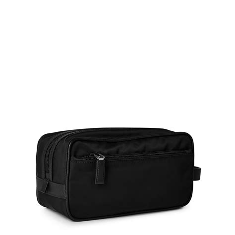 prada nylon cosmetic case|Prada nylon makeup pouch.